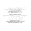 A poem about a little girl 's life.