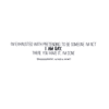 A card with the words " i 'm exhausted with pretending to be someone."