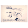A man and woman with a quote from the movie " the outsiders ".