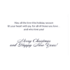 A christmas card with the words merry christmas and happy new year