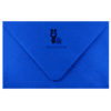 A blue envelope with the disney logo on it.