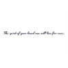 A green background with the words " the spirit of your loved one will live for ever ".