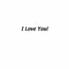 A picture of the words i love you.